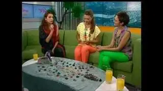 Morning show Channel 9 Israel - talk about crystals