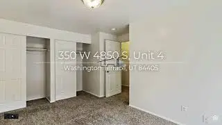 For Lease 2 Bedroom Apartment in Washington Terrace, UT