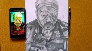 Jawan Drawing | Shah Rukh Khan Drawing | Shading tutorial