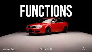 2003 Audi RS6 | Functions
