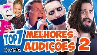 Melhores Audições da TV 2 | Top 7 | QMQ S03E81