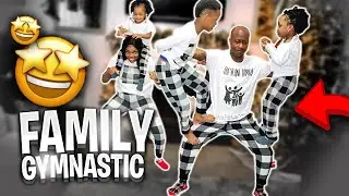 Amia Grant - 5 Year Old Gymnastics Prodigy Training Her Family