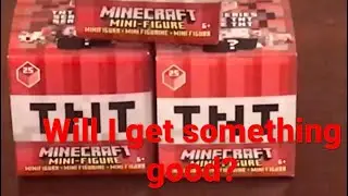 Minecraft Mini Figure TNT Series 25 Opening review. Something different than usual?!