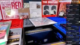 LIVE Vinyl Record Sale (Monday, 01/05/2026)