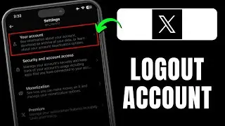 How to Logout of X Twitter Account | Sign Out on X App 2025