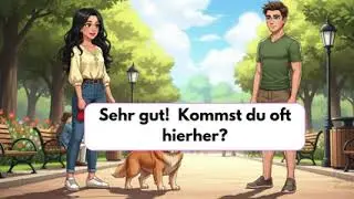 10 Easy German Conversations for Beginners (A1-A2) Real-Life German dialogues#deutschlernen 