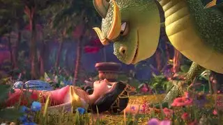 Scary Dragon Kidnaps Mythical Princesses For an Evil Sorcerer.