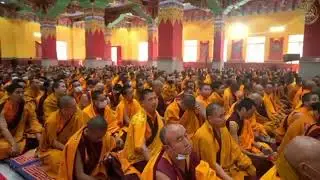 Nyingma Monlam chenmo international Bodhgaya india 