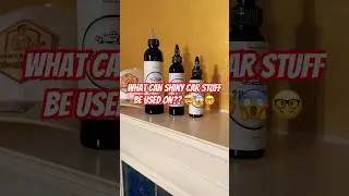WHAT CAN SHINY CAR STUFF BE USED ON?? 🧐😱🤯 #cars #detailing #autodetailing #diy #clearcoat #auto