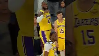 History in the making for the James fam! The first father-son duo to check into a game together!