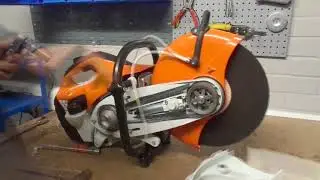 How to Change the Drive Belt on a Stihl TS420 Disc Cutter | L&S Engineers