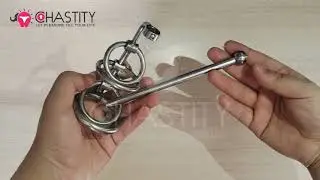 MChastity - Chastity Cage With Urethral Sound