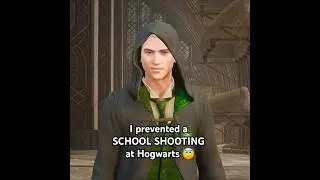 Я предотвратил стрельбу в Хогвартсе 😇 | CSG #Shorts | #HogwartsLegacy #HarryPotter #Slytherin