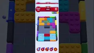Color Block Jam Level 123 hard level Walkthrough Solution