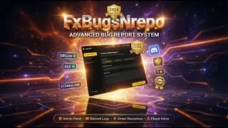 Best FiveM Bug Report System 2025! 🛠️ (QBCore & ESX) - Advanced Admin Panel + Discord Logs