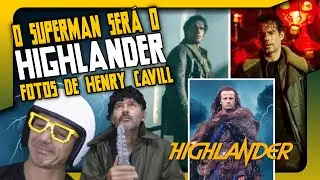 O SUPERMAN VIROU HIGHLANDER! ⚔️🏴󠁧󠁢󠁳󠁣󠁴󠁿 FOTOS DE HENRY CAVILL REVELADAS #highlander