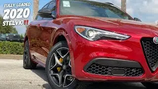 This 2020 Alfa Romeo Stelvio Ti Sport Carbon Has EVERY Upgrade!