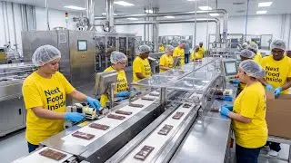 How dairy milk is a made 🍫🚌in Professional Factory (Full Process)