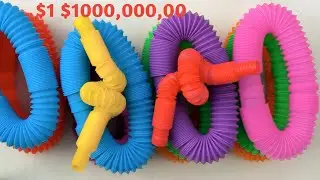$256,000 Squid Game In Real Life toys pop tube 