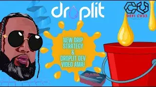 THE HYDRATION CRYPTO SHOW - DROPLIT DEVELOPER LIVE VIDEO AMA & NEW DRIP STRATEGY