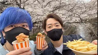 お花見デートしてきました【まえすの休日part41】