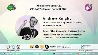#SeleniumSummit21​- 