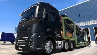 Volvo FH6 Globetrotter XXL ETS2 1.53 POV Truck Driving Euro Truck Simulator 2｜Vanilla Map＃118