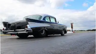 '57 bel air TAZ racing @ DHRA EDRS Drachten june 20th 2015