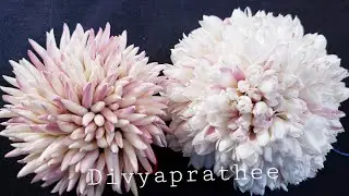 New flower bun method/Pink jasmine billai/brooch/bun hairstyle/hair accessories/DIY fresh poolajada