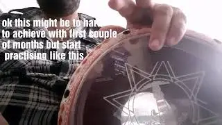 How to play darbaki darbaki with charbel semrani fingers around the rim on derbaki darbuka lesson
