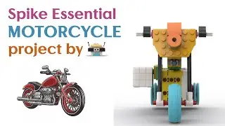 Motorcycle Lego Spike Essential