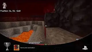 Minecraft. Hot tourist destination. Achievement