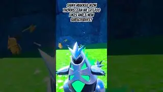 Shiny + Marked?! 🤯 Iron Thorns Double Rare Find! ✨ #pokemonscarletandviolet #shinypokemon #shorts