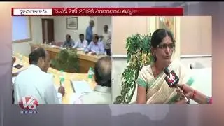 TS EdCET Convener Mrunalini Face To Face Over EdCET 2019 Arrangements | Hyderabad | V6 News