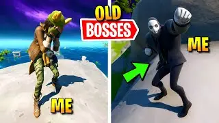 I Pretended To Be OLD BOSSES In Fortnite