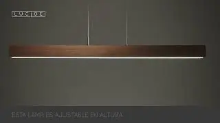 lucide sytze   l&aacute;mpara colgante   led regul    1x32w 3000k   madera clara 48450 32 72 es 1080p