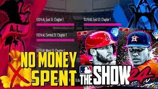 I COMPLETED TEAM AFFINITY AND THE OPENING DAY EVENT! NO MONEY SPENT | MLB The Show 24