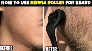 How to use derma roller for beard | derma roller kese use kare | derma roller for beard growth |