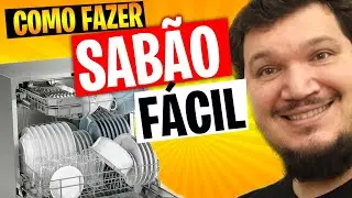 COMO FAZER SABÃO FÁCIL DE MÁQUINA LAVA LOUÇAS, COM 2 INGREDIENTES