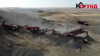 Sandvik Mobile Crushers & Screens (QJ341 + QH441 + QA451) Sandvik Мобильные Дробилки & Грохоты