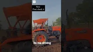 tractor lover its me driving #shorts #tranding #gardar2 #kubota