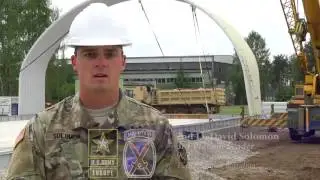 Construction of Atlantic Resolve Ops Center in Poland