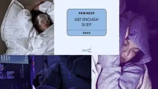 Worry less Sleep more 🌃 insomnia relief 