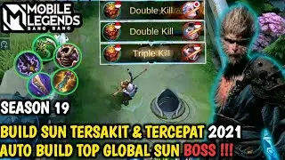 Tutorial Build Sun Tersakit Dan Tercepat 2021, Build Top Global Sun - Sun Mobile Legends