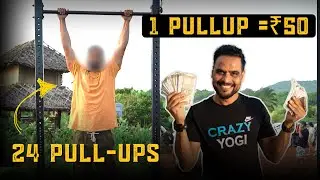 Pull-Ups for ₹50 Each in Goa | 24 Pull-Ups Record 💪