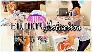 LAUNDRY ROUTINE | MAJOR LAUNDRY MOTIVATION | FAMILY OF FOUR WEEKLY LAUNDRY