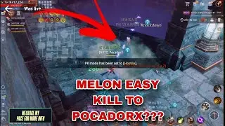 Mir4 POCADORX VS MELON 1V1 DUEL. MELON CAN'T WIN?? EASY KILL TO POCADORX? #mir4 #mir4global
