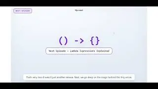 JAVA 8: Topic 1 - Why Java 8 Was the Most Important Update Ever! (Explained in 2 Mins)