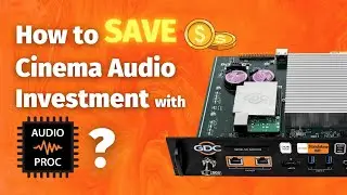 Now Available! An Optional Built-in Digital Cinema Audio Processor