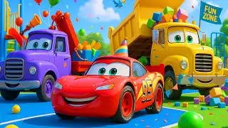 Lightning McQueen Full Story - Animated Car Song